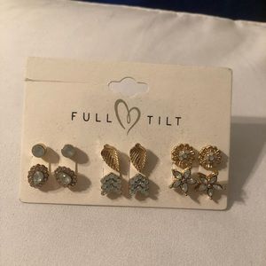 Set of 6 earrings